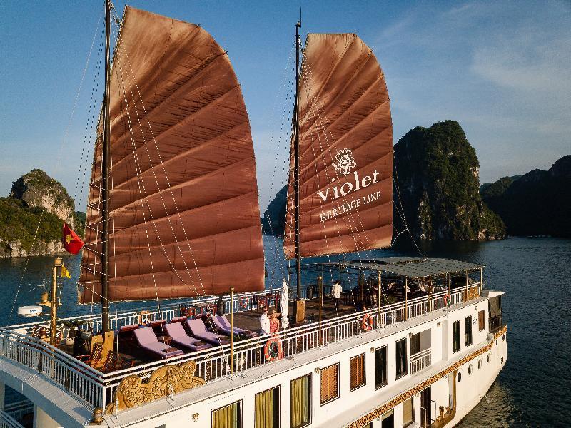 Heritage Line Violet Cruise - Halong Bay & Lan Ha Bay Ha Long Exterior photo