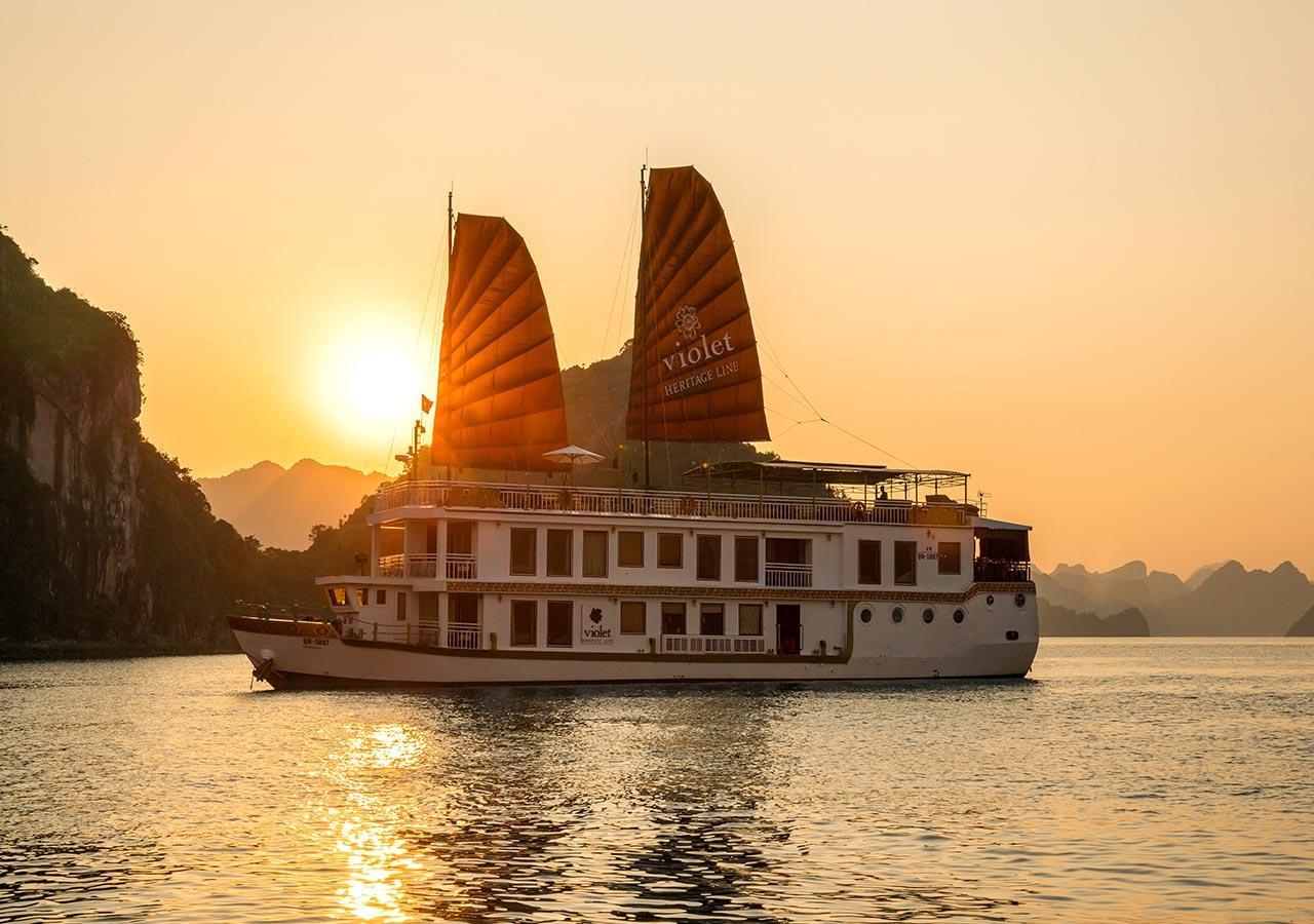 Heritage Line Violet Cruise - Halong Bay & Lan Ha Bay Ha Long Exterior photo